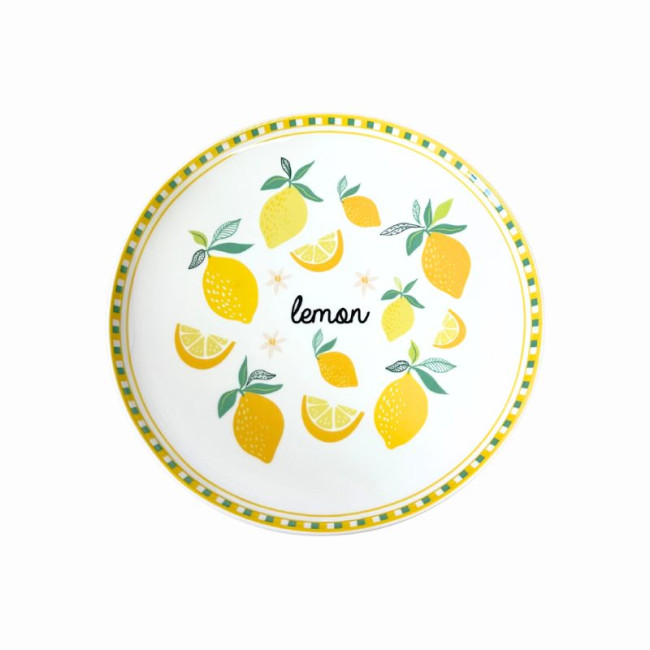 Coffret 2 assiettes dessert Summer, Easy Life
