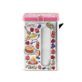 Boîte à fenêtre Sucre + bec verseur Devine, Derrière la porte