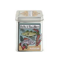Boîte à Bouillons Poisson Vintage, Derrière la porte