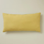 Coussin brodé Plein Soleil jaune, Sylvie Thiriez