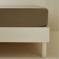 Drap Housse Percale Vert Avocat, Sylvie Thiriez