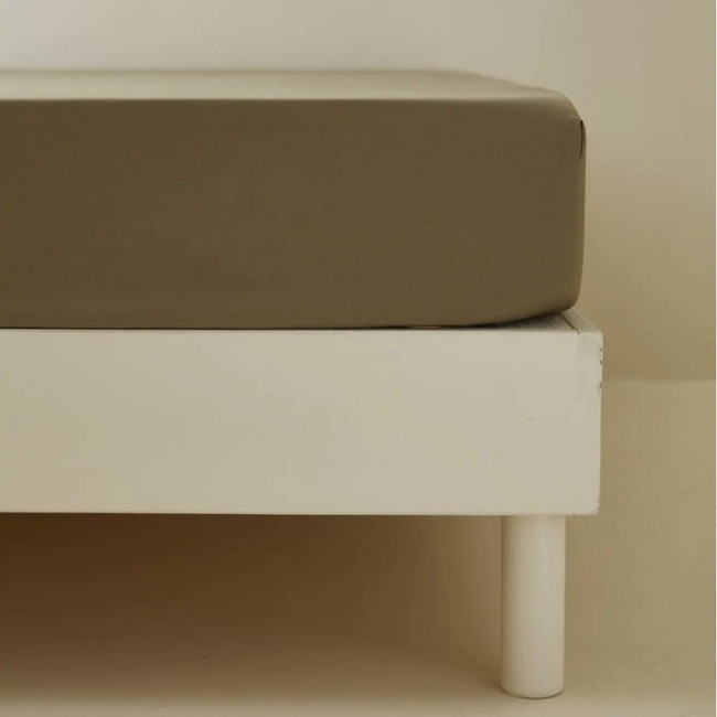 Drap Housse Percale Vert Avocat, Sylvie Thiriez