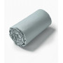 Drap Housse Percale Bleu Givré, Sylvie Thiriez