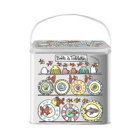 Boîte à Pastilles Lave-vaisselle, Derrière la porte