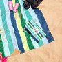 Serviette de plage Summer, Dock & Bay