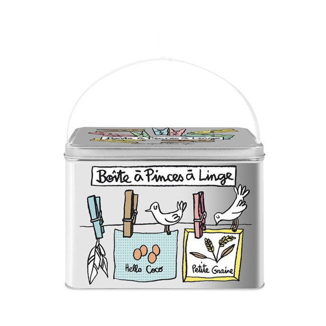 Boîte à Pinces à Linge, Derrière la porte
