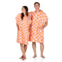 Poncho adulte Groovy Check, Dock & Bay