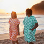 Poncho adulte Groovy Check, Dock & Bay