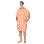 Poncho adulte Groovy Check, Dock & Bay