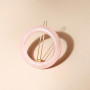 Barrette Ronde Rose Dragée, Bachca