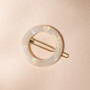 Barrette Ronde Nacre, Bachca