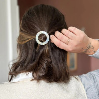 Barrette Ronde Nacre, Bachca