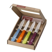 Coffret 4 couteaux d'office acidulés, Opinel