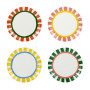 Set de 4 Assiettes Plates Dolce Vita, Table Passion