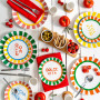Set de 4 Assiettes Plates Dolce Vita, Table Passion