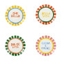 Set de 4 Assiettes Dessert Dolce Vita, Table Passion