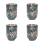 Coffret 4 Gobelets 11 cm Faustine, Table Passion