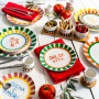 Coffret 4 Tasses 15 cl et sous-tasses Dolce Vita, Table Passion