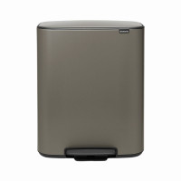 Poubelle Bo à pédale 60L, Brabantia