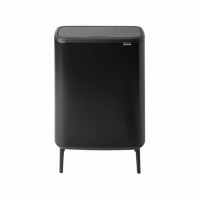 Poubelle Bo Touch Bin 2X30 L noir, Brabantia