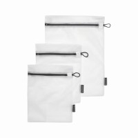 Set de 3 filets de lavage Blanc/Noir, Brabantia