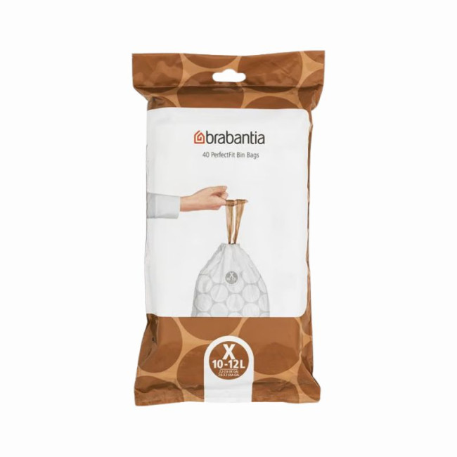 Sacs poubelle PerfectFit Bo NewIcon X 10-12 L, Brabantia