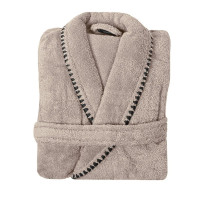 Peignoir mixte col châle Casa Borgo Sable , Sensei