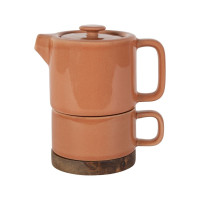 Théière Égoïste 45cl Nordika Terracotta, Sema Design