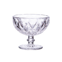 Coffret 6 Coupes à Glace 35 cl Diamond Transparent, Trend'Up