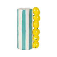 Vase Citron Medi Turquoise 21 cm, Sema Design