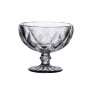 Coffret 6 Coupes à Glace 35 cl Diamond Gris, Trend'Up