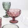 Coffret 6 Coupes à Glace 35 cl Diamond Rose, Trend'Up