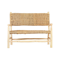 Banquette 2 Places en Osier, Sema Design