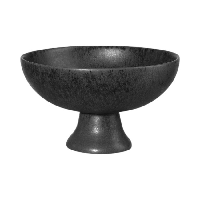 Coupe sur pied Grande Nero Black Iron, Asa Selection