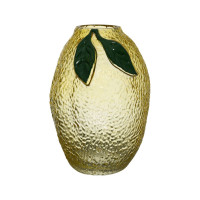 Vase Citron Medi Jaune 19 cm, Sema Design