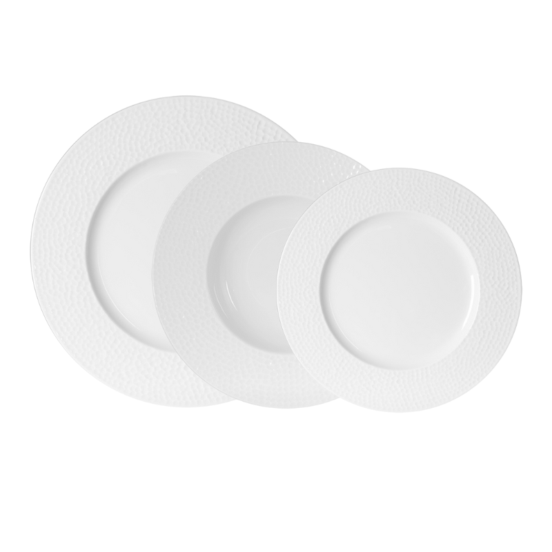 Service De Table En Faïence 24 Pièces Pour 8 Personnes - Vert Persistant, Fait à La Main, Micro-ondes Et Lave-vaisselle - 4
