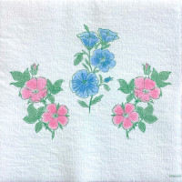 Serviettes en papier Aubepine, Françoise PAVIOT