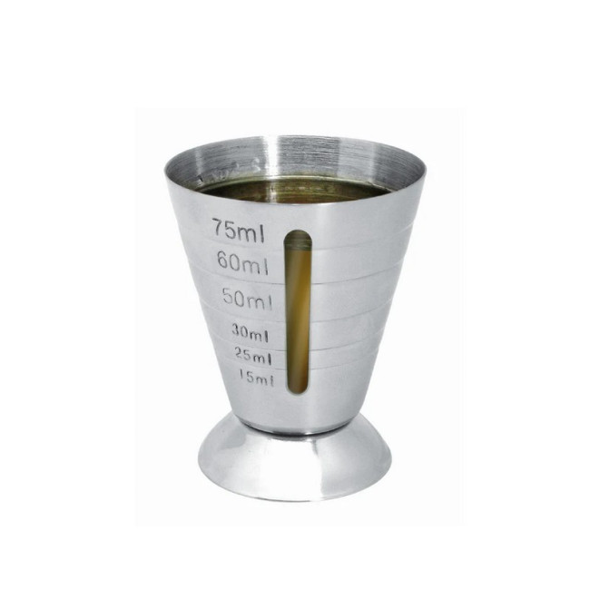 Jigger 15/75 ml en acier inoxydable, Vin Bouquet