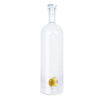 Bouteille en verre 1.2L Poisson Jaune, WD Lifestyle