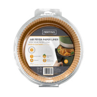 100 Plateaux Papier Rond Pour Airfryer, Nerthus