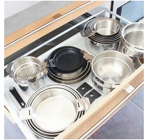Casseroles et faitouts amovibles