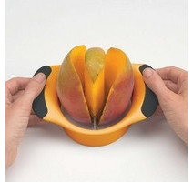 Tranche et vide mangue
